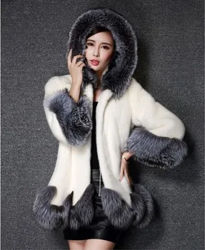 Large Size Imitation Fur Coat Female 2020 Winter Imitation Mink Fur Long Coat Thick Warm Imitation Fox Fur Collar Coat Female
Large Size Imitation Fur Coat Female 2020 Winter Imitation Mink Fur Long Coat Thick Warm Imitation Fox Fur Collar Coat Female