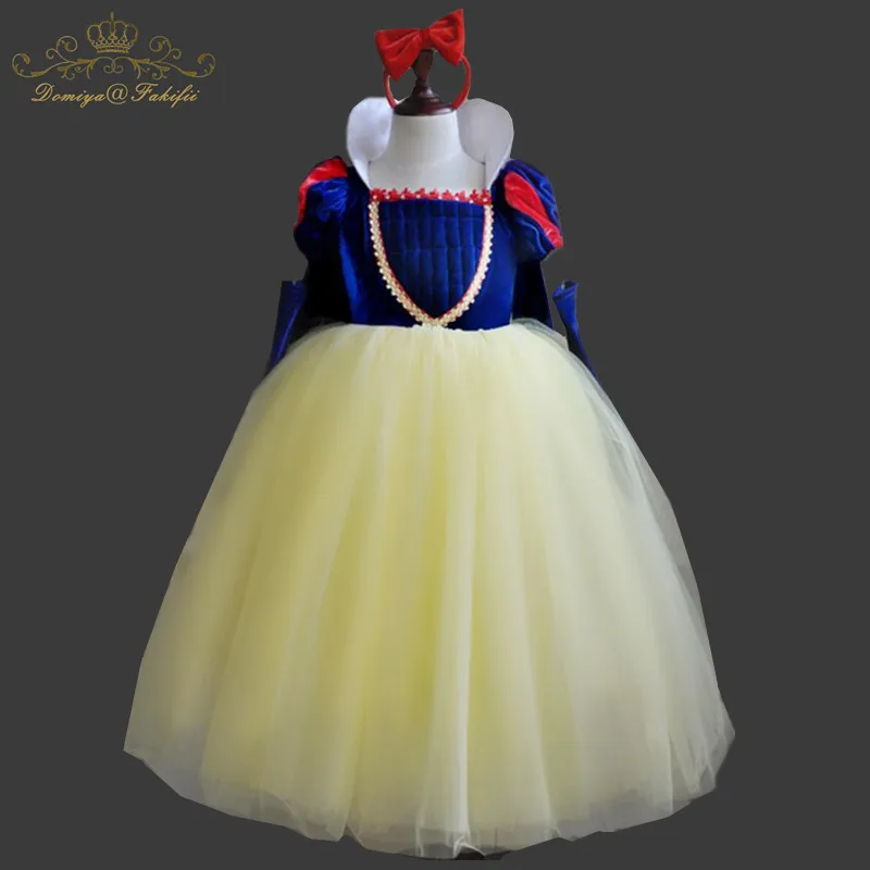 New Girls Cinderella Dresses Children Snow White Princess Velvet Dress Rapunzel Aurora Party Halloween Costume Brand kids Dress
New Girls Cinderella Dresses Children Snow White Princess Velvet Dress Rapunzel Aurora Party Halloween Costume Brand kids Dress