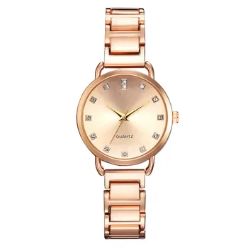 Temperament Fashion Steel Belt Ladies Diamond Men and Women Gift Quartz Wrist Watch Luxury Rose Gold Bracelet Relogio Feminino
Temperament Fashion Steel Belt Ladies Diamond Men and Women Gift Quartz Wrist Watch Luxury Rose Gold Bracelet Relogio Feminino