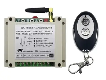 DC12V 24V 36V 48V 10A 2CH RF Wireless Remote Control Switch System Receiver +ellipse shape Transmitters Learning code
DC12V 24V 36V 48V 10A 2CH RF Wireless Remote Control Switch System Receiver +ellipse shape Transmitters Learning code