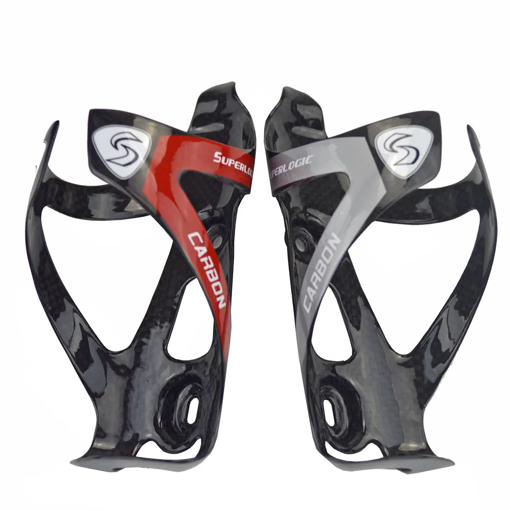 2pcs superlogic bottle cage road bike mountain bike 3k carbon fibre bicycle bottle cage bike cage cycling Water bottle holder
2pcs superlogic bottle cage road bike mountain bike 3k carbon fibre bicycle bottle cage bike cage cycling Water bottle holder