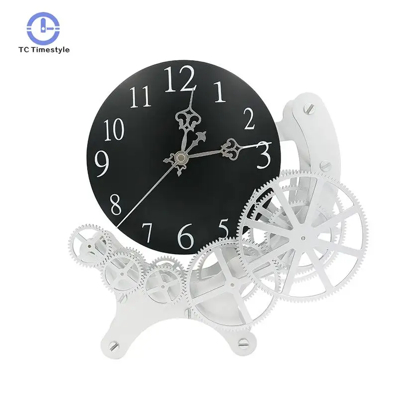 High-quality Gear Wall Clock Dynamic Mechanical Appearance Of Fashion Home Decorations Pendulum Clock Design Watches
High-quality Gear Wall Clock Dynamic Mechanical Appearance Of Fashion Home Decorations Pendulum Clock Design Watches