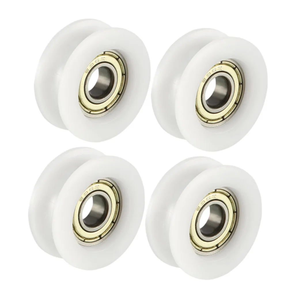 UXCELL 1.8mm Deep 6x22x8mm 4pcs Metal Nylon V Groove Guide Bearing Pulley Rail Ball Wheel for Construction Machinery
UXCELL 1.8mm Deep 6x22x8mm 4pcs Metal Nylon V Groove Guide Bearing Pulley Rail Ball Wheel for Construction Machinery
