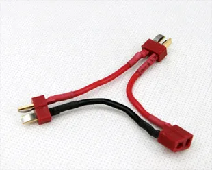 T Plug Lipo Battery Transfer Cable Silicone Line Model Series T Plug Adapter Wires 2* Male 1* Female T Connector 2PCS/LOT
T Plug Lipo Battery Transfer Cable Silicone Line Model Series T Plug Adapter Wires 2* Male 1* Female T Connector 2PCS/LOT