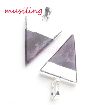 musiling Jewelry Triangle Pyramid Reiki Pendants Silver Plated Natural Stone Crystal Accessories Charms Fashion Jewelry 10pcs
musiling Jewelry Triangle Pyramid Reiki Pendants Silver Plated Natural Stone Crystal Accessories Charms Fashion Jewelry 10pcs