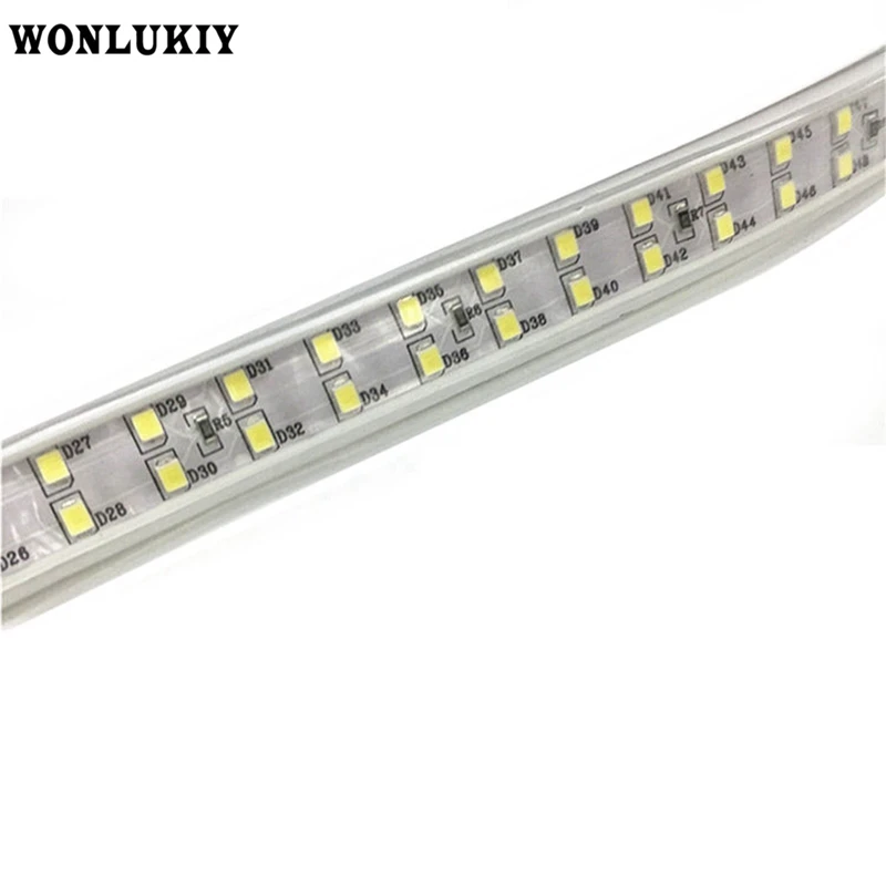 Double Row Waterproof Led Strip Light 2835 SMD AC220V with EU Power Plug 208Led/M High Brightness Outdoor Indoor Tape Lamp
Double Row Waterproof Led Strip Light 2835 SMD AC220V with EU Power Plug 208Led/M High Brightness Outdoor Indoor Tape Lamp