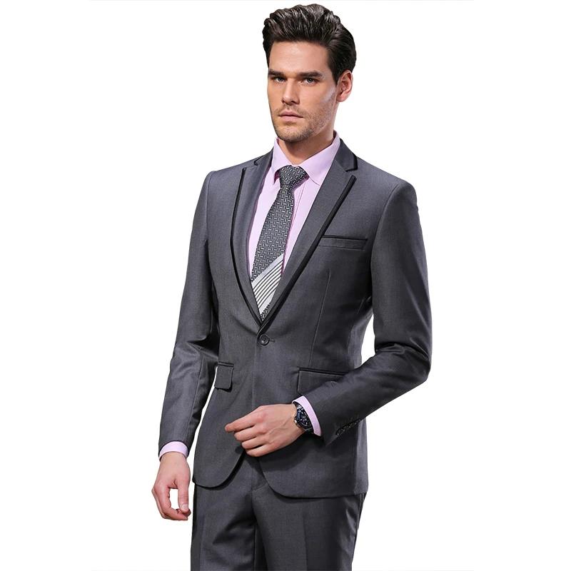 2019 DARO Men Suits Slim Custom Fit Tuxedo Gray suit and Pants Brand Fashion Business Dress Wedding Suits DARO8618-3
2019 DARO Men Suits Slim Custom Fit Tuxedo Gray suit and Pants Brand Fashion Business Dress Wedding Suits DARO8618-3