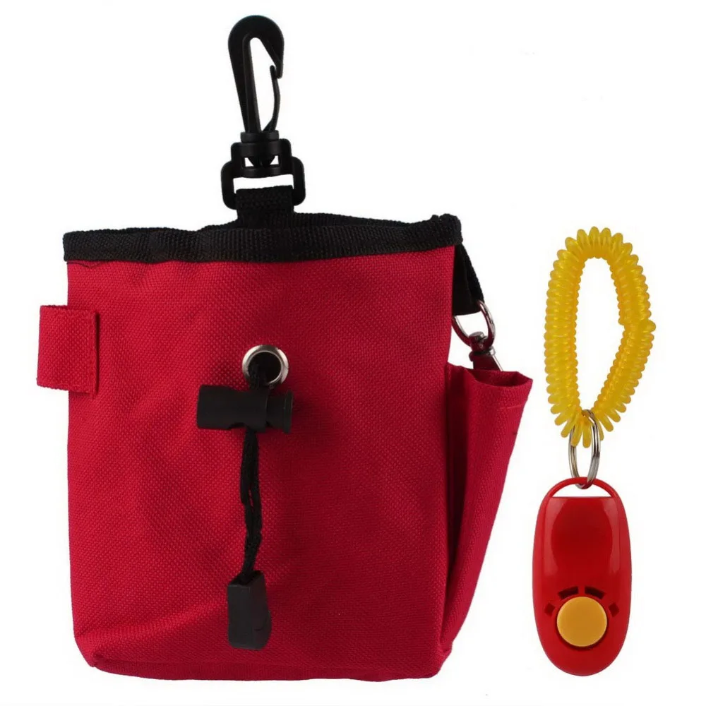 Behogar Mini Canvas Clicker Training Pet Dog Cat Training Snack Bag Food Treat Storage Holder Bag with Training Clicker
Behogar Mini Canvas Clicker Training Pet Dog Cat Training Snack Bag Food Treat Storage Holder Bag with Training Clicker