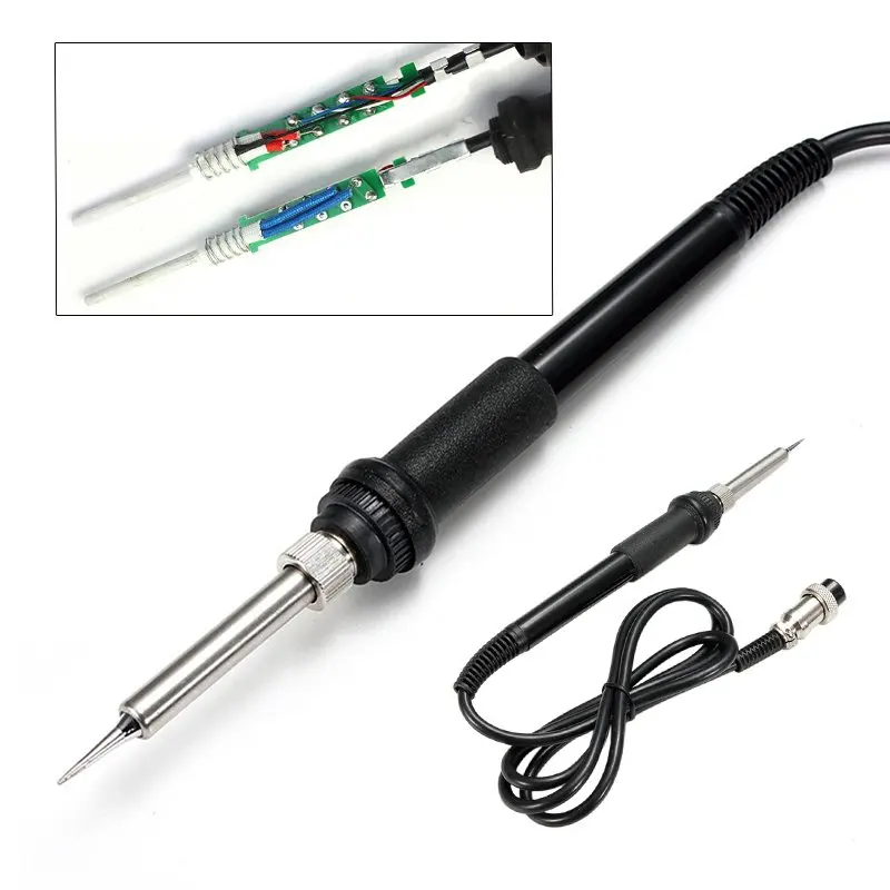24V Electric Soldering Solder Iron Station 5pin Welding Hot Gun Soldering Replacement Repair Tool
24V Electric Soldering Solder Iron Station 5pin Welding Hot Gun Soldering Replacement Repair Tool