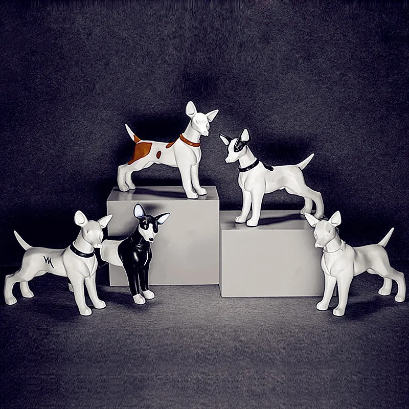 Dogs Statue Simulation Animals Resin Craftwork Office Show Window Living Room Decoration L2774
Dogs Statue Simulation Animals Resin Craftwork Office Show Window Living Room Decoration L2774