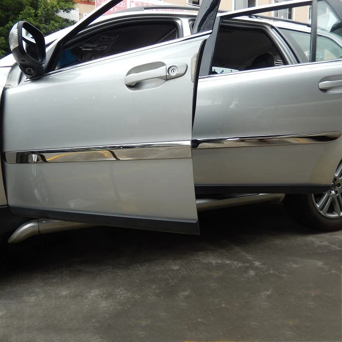 4pcs Stainless Steel Side Door Body Molding Streamer Trims Cover for Volvo XC90 2008 2009 2010 2011 2014 year
4pcs Stainless Steel Side Door Body Molding Streamer Trims Cover for Volvo XC90 2008 2009 2010 2011 2014 year