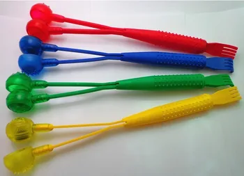 20PCS Plastic massage hammer plastic ring lamented magnets semicircular ring hammer Knock back massage stick manually
20PCS Plastic massage hammer plastic ring lamented magnets semicircular ring hammer Knock back massage stick manually