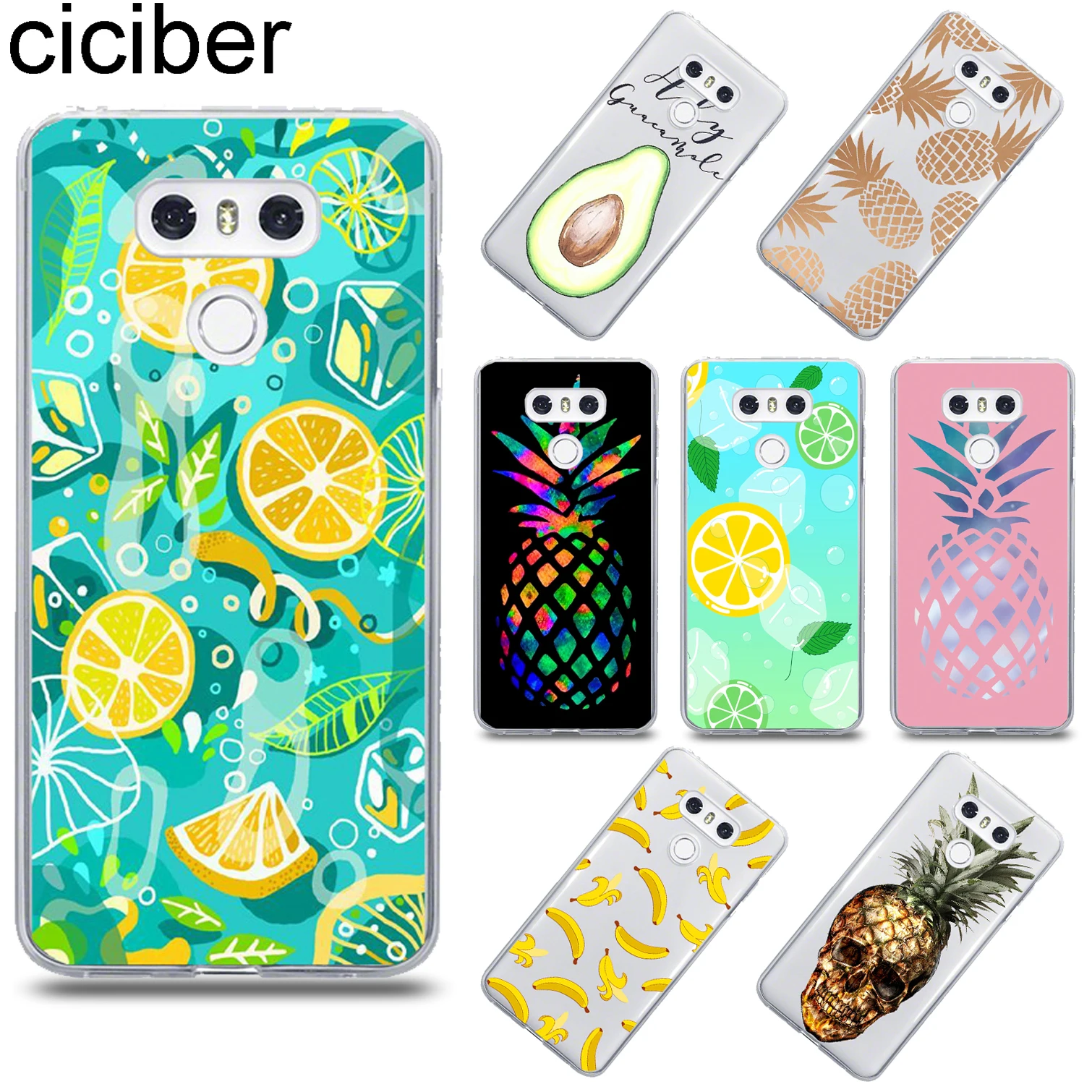 ciciber Banana Pineapple for LG G6 G7 G5 G4 V20 V30 V35 V40 THINQ Soft Phone Case Capa for LG K8 K7 K10 K4 2017 2018 K9 K11 Plus
ciciber Banana Pineapple for LG G6 G7 G5 G4 V20 V30 V35 V40 THINQ Soft Phone Case Capa for LG K8 K7 K10 K4 2017 2018 K9 K11 Plus