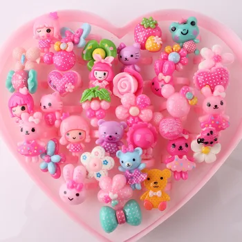 Wholesale 36pcs Mix Lot Animals Flower Heart Assorted Baby Kids Girl Children's Cartoon Rings With Display Box Free Shipping
Wholesale 36pcs Mix Lot Animals Flower Heart Assorted Baby Kids Girl Children's Cartoon Rings With Display Box Free Shipping