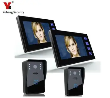 Yobang Security Freeship 7 inch Video Door Phone Intercom System intercom Doorbell Peehole Camera Remote Unlock door intercom
Yobang Security Freeship 7 inch Video Door Phone Intercom System intercom Doorbell Peehole Camera Remote Unlock door intercom