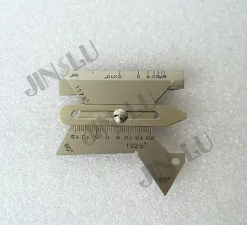 HJC30 Welding Inspection Ruler for use measure unusual fit-up gaps welding gauge
HJC30 Welding Inspection Ruler for use measure unusual fit-up gaps welding gauge
