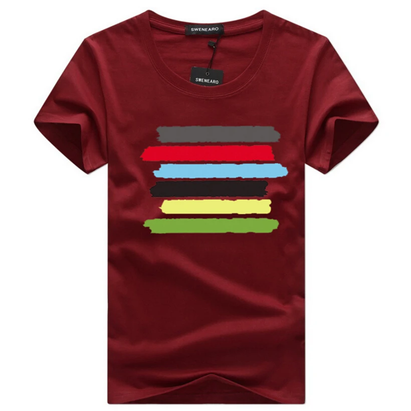 New Fashion Men Summer tops Colorful Striped Print T-Shirt male Original casual t shirt men big size loose Tee shirts S-5XL
New Fashion Men Summer tops Colorful Striped Print T-Shirt male Original casual t shirt men big size loose Tee shirts S-5XL
