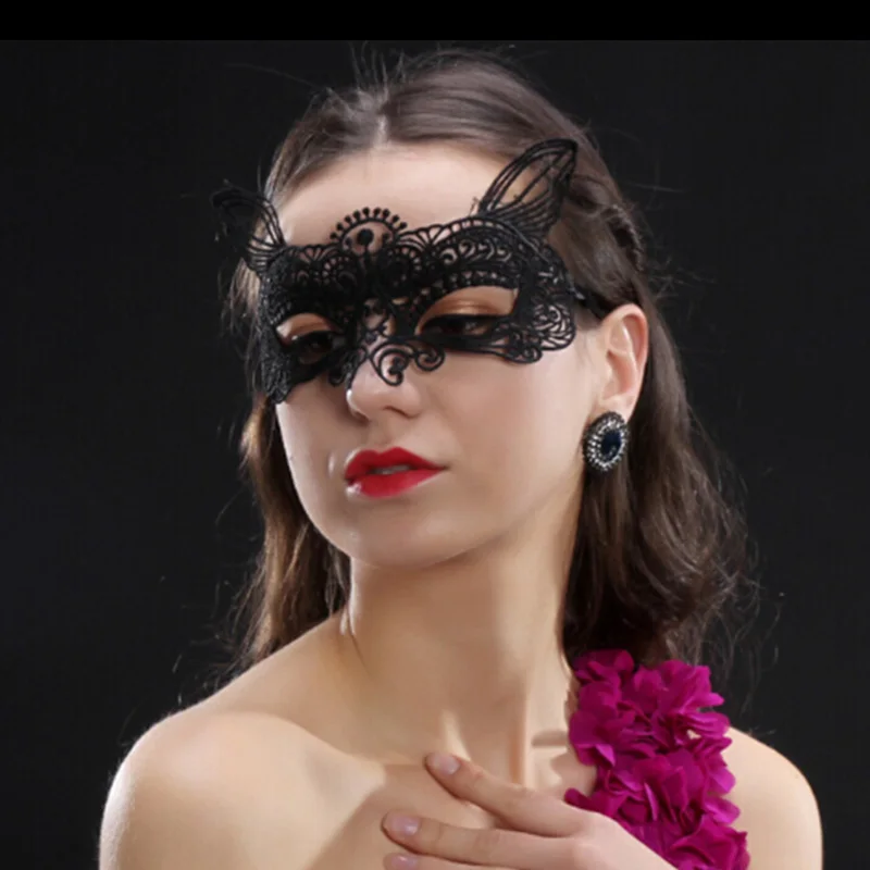 New Beautiful lady Black Lace Floral Eye Mask Venetian Masquerade Fancy Party Prom Dress Accessories Drop Shipping
New Beautiful lady Black Lace Floral Eye Mask Venetian Masquerade Fancy Party Prom Dress Accessories Drop Shipping