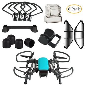 Propeller Guard with Foldable Landing Gear, Lens Hood, Gimbal Camera Guard, joystick protector for DJI SPARK Accessories Kit
Propeller Guard with Foldable Landing Gear, Lens Hood, Gimbal Camera Guard, joystick protector for DJI SPARK Accessories Kit