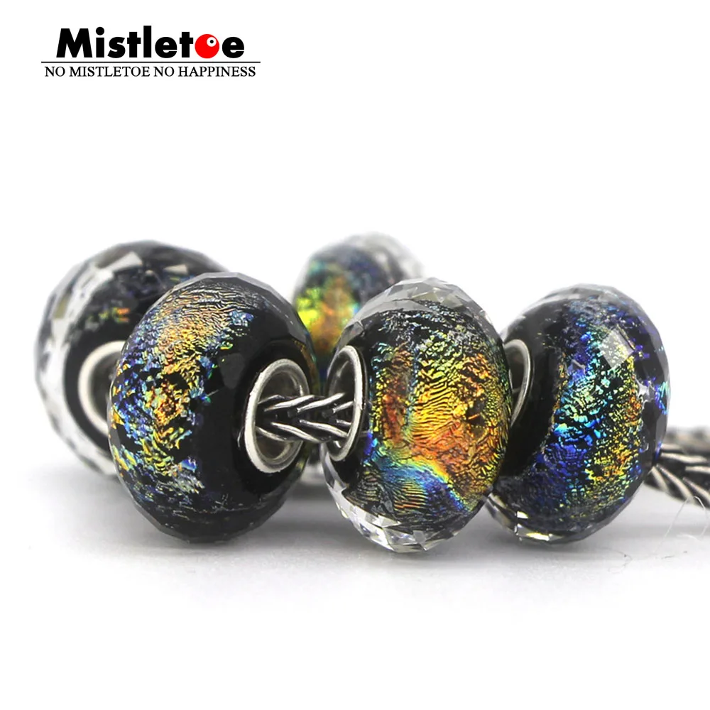 Mistletoe 925 Sterling Silver Murano Glass Faceted Colorful Foil Charm Bead Fit European Bracelet Jewelery 1pcs
Mistletoe 925 Sterling Silver Murano Glass Faceted Colorful Foil Charm Bead Fit European Bracelet Jewelery 1pcs