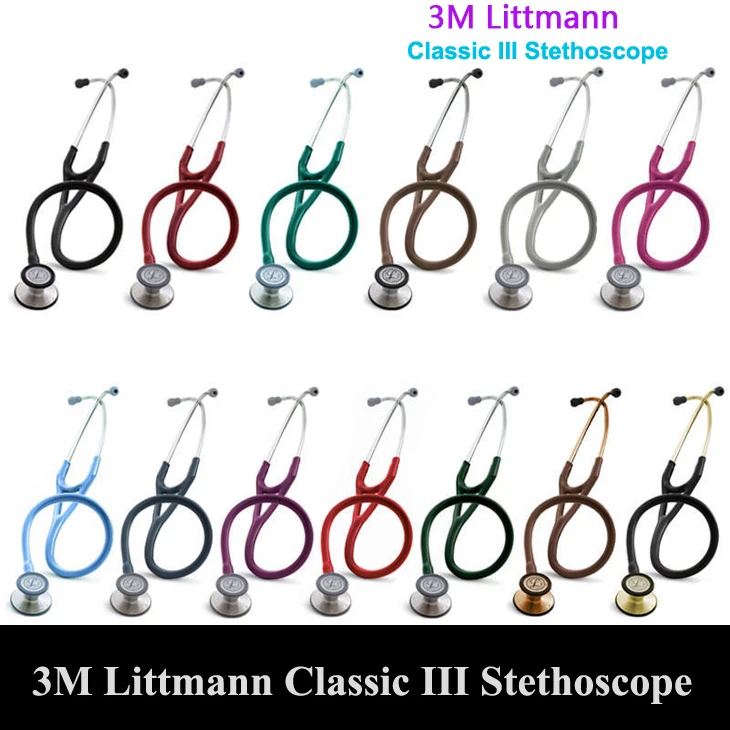 Новый оригинальный 3M Littmann классический III медицинский стетоскоп несколько