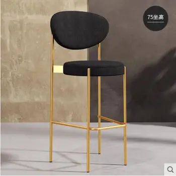 Bar chair home high stool fashion creative front desk modern simple back bar chair
Bar chair home high stool fashion creative front desk modern simple back bar chair