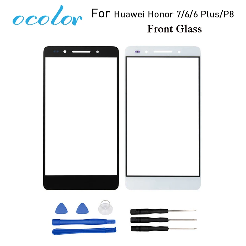 ocolor 1PCS For Huawei Honor 7 Honor 6 Honor 6 Plus P8 OUTER LCD TOUCH DIGITIZER LENS GLASS With Sticker
ocolor 1PCS For Huawei Honor 7 Honor 6 Honor 6 Plus P8 OUTER LCD TOUCH DIGITIZER LENS GLASS With Sticker