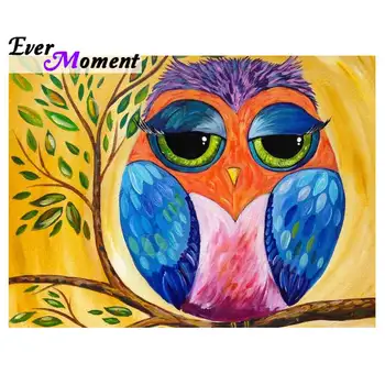 Ever Moment Diamond Painting Owl On Branch Full Square Drill Picture Of Rhinestone Mosaic Cross Stitch Diamond Embroidery 3F449
Ever Moment Diamond Painting Owl On Branch Full Square Drill Picture Of Rhinestone Mosaic Cross Stitch Diamond Embroidery 3F449