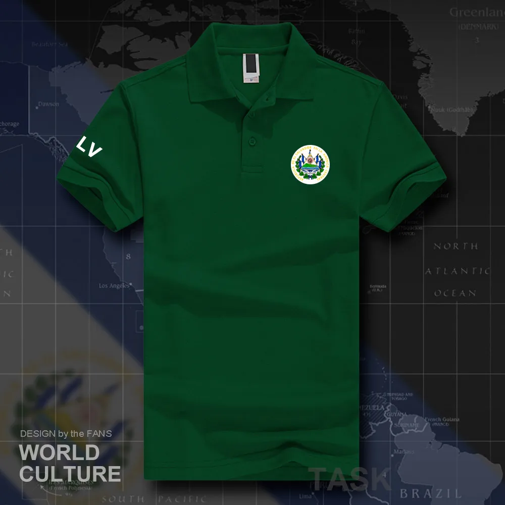 El Salvador 2018 fashion polo shirts men short sleeve white brands printed for country cotton nation team flag Salvadoran SLV 20
El Salvador 2018 fashion polo shirts men short sleeve white brands printed for country cotton nation team flag Salvadoran SLV 20