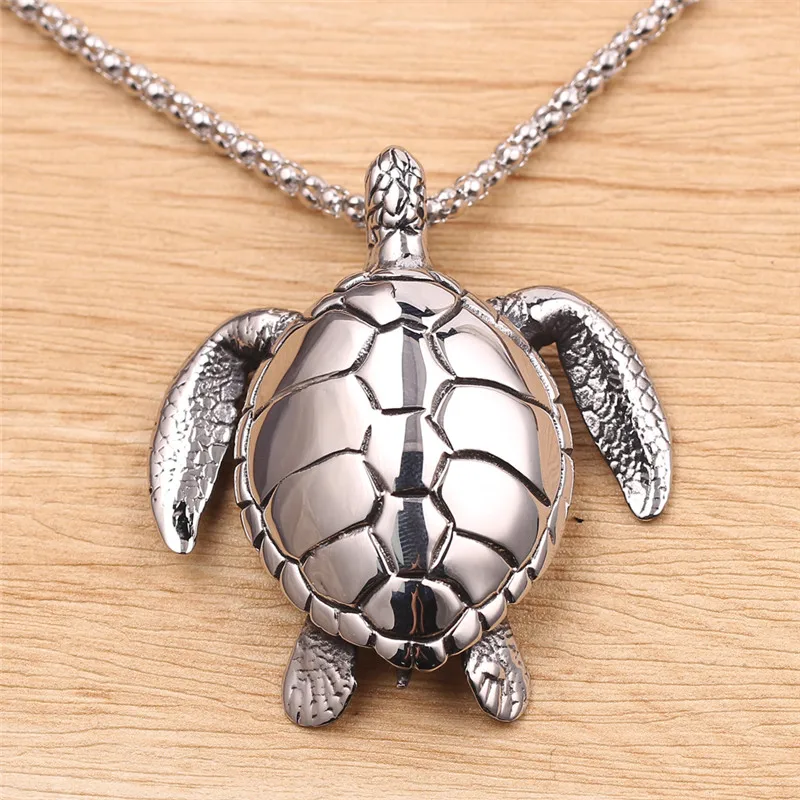 2018 New Titanium Animal Sea Turtles Tortoise Pendant Necklaces for Men Jewelry Accessories
2018 New Titanium Animal Sea Turtles Tortoise Pendant Necklaces for Men Jewelry Accessories