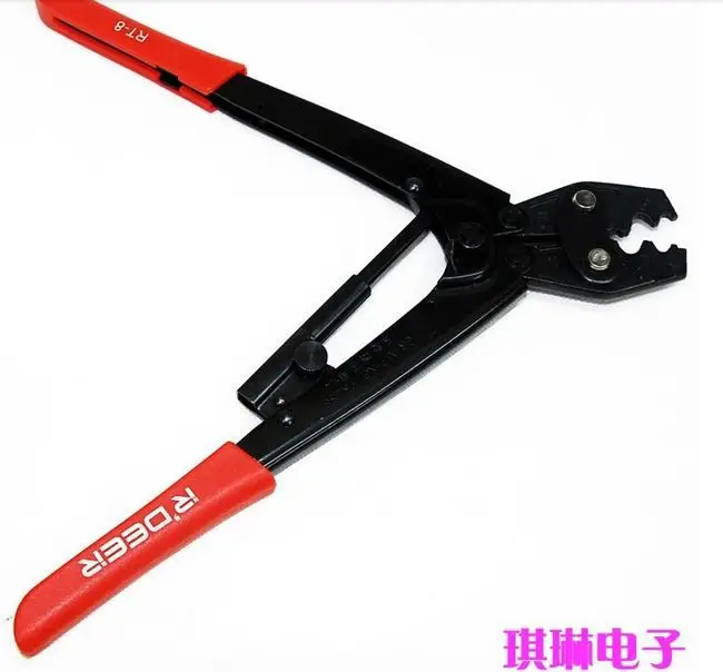 

R'DEER high carbon steel red cold press pliers electrician tools NO.RT-8L freeshipping wholesale
