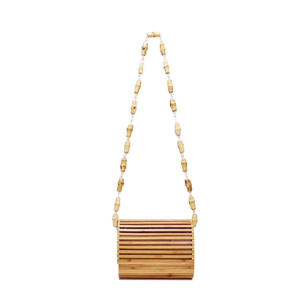 Women's Handbags Bamboo Basket Bag Square Wooden Rattan Straw Bag Hollow Out Bohemina Shoulder Cross Body Bag Bolsa Feminina
Women's Handbags Bamboo Basket Bag Square Wooden Rattan Straw Bag Hollow Out Bohemina Shoulder Cross Body Bag Bolsa Feminina