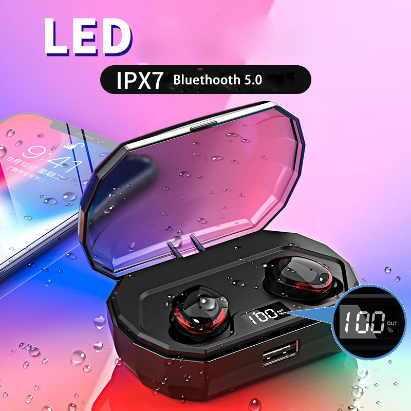 Wireless Headphones Bluetooth 5.0 Earphones True Wireless Touch control air pods Voice control Earbuds Bluetooth Headset airdot
Wireless Headphones Bluetooth 5.0 Earphones True Wireless Touch control air pods Voice control Earbuds Bluetooth Headset airdot