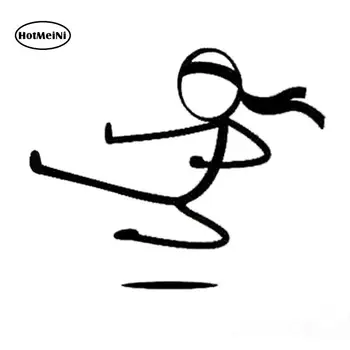 HotMeiNi Interesting Vinyl Decal Karate Stick Figure Man Ninja Car Sticker For Car Window Bumper Laptop Black/Silver 16.4*13cm
HotMeiNi Interesting Vinyl Decal Karate Stick Figure Man Ninja Car Sticker For Car Window Bumper Laptop Black/Silver 16.4*13cm