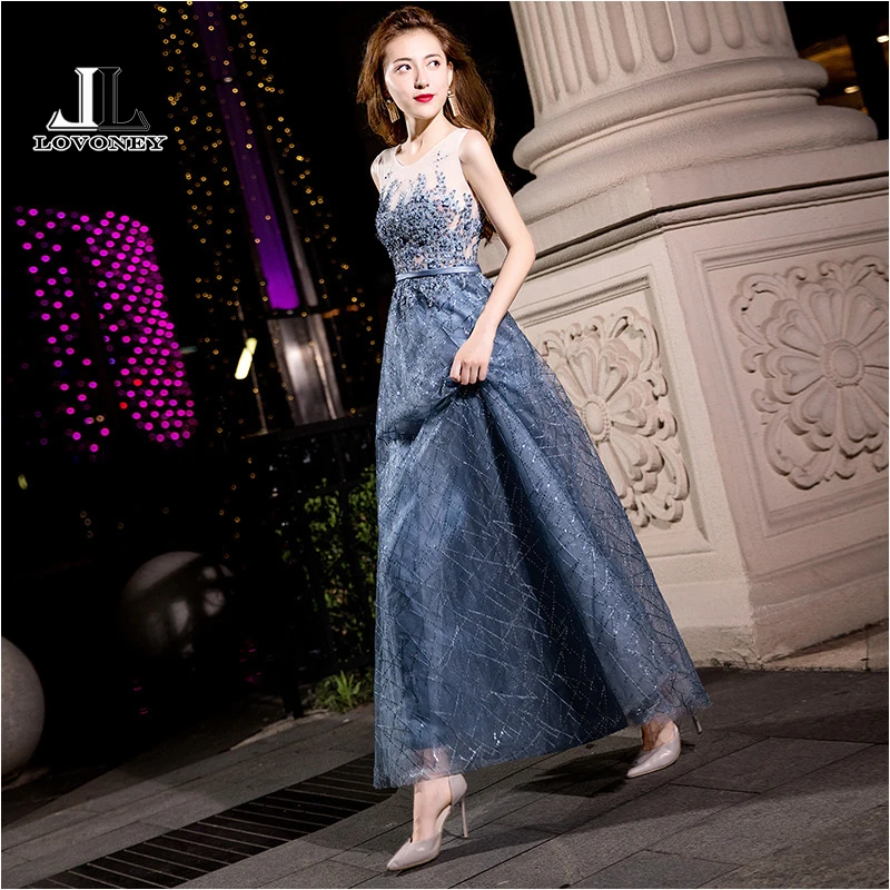 DEERVEADO MXN102 Sexy See Through Long Prom Dresses 2019 A Line O Neck Beading Occasion Party Dresses Prom Gown Vestido de Festa
DEERVEADO MXN102 Sexy See Through Long Prom Dresses 2019 A Line O Neck Beading Occasion Party Dresses Prom Gown Vestido de Festa