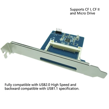 Factory price 4pin USB 2.0 Adapter Cable to CF Converter Hard Disk Drive SSD CF Card With bracket
Factory price 4pin USB 2.0 Adapter Cable to CF Converter Hard Disk Drive SSD CF Card With bracket