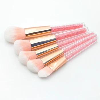 8pcs Pink Makeup Brushes Set Diamond Unicorn Crystal Foundation Powder Eye Face Brush OPP bag Package New
8pcs Pink Makeup Brushes Set Diamond Unicorn Crystal Foundation Powder Eye Face Brush OPP bag Package New