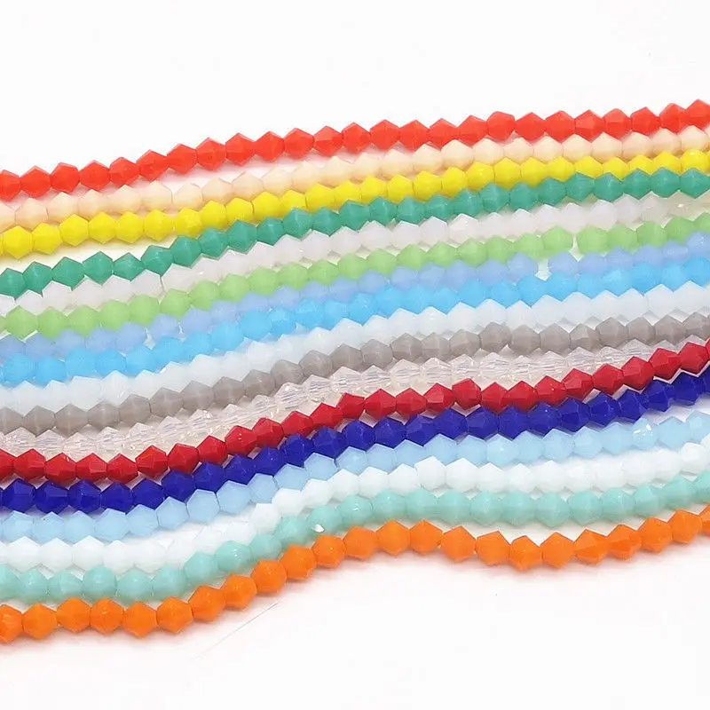 BEAUCHAMP 4mm Crystal Beads Bicone Choker Necklace Charms Earrings Bracelet Bow Knot Jewelry Findings Sew On Accessories Bijoux
BEAUCHAMP 4mm Crystal Beads Bicone Choker Necklace Charms Earrings Bracelet Bow Knot Jewelry Findings Sew On Accessories Bijoux