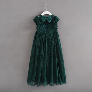 Kids Girls Lace Bow Maxi Dress Ruffles Red Green Color Princess Children Vintage Tutu Dress
Kids Girls Lace Bow Maxi Dress Ruffles Red Green Color Princess Children Vintage Tutu Dress