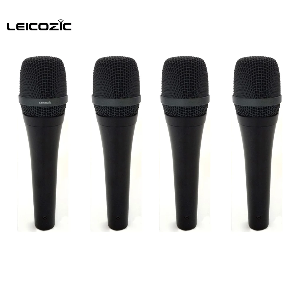 Leicozic 4Pcs Professional dynamic mic cardioid microphone Wire Mic 945 karaoke mic microfono logo microphone clear sound system
Leicozic 4Pcs Professional dynamic mic cardioid microphone Wire Mic 945 karaoke mic microfono logo microphone clear sound system