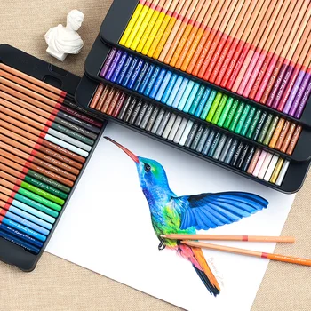 12/24/36/48/72 Colored Pencils Set Tin box Water Color Pencil Artist Painting for Gifts Writing Drawing School Art Supplies
12/24/36/48/72 Colored Pencils Set Tin box Water Color Pencil Artist Painting for Gifts Writing Drawing School Art Supplies