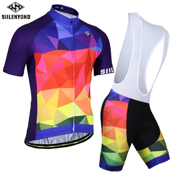 SIILENYOND Short Cycling Jersey Set MTB Road Bike Bicycle Racing Ropa Ciclismo Riding Cycling Team Suits Maillot Uniforme Jersey
SIILENYOND Short Cycling Jersey Set MTB Road Bike Bicycle Racing Ropa Ciclismo Riding Cycling Team Suits Maillot Uniforme Jersey