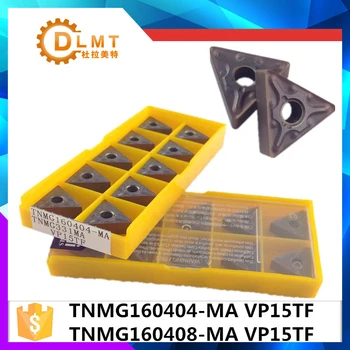 20pcs TNMG160404 MA VP15TF TNMG160408 MA VP15TF External Turning Tools Carbide inserts Cutting Tool CNC Tools Lathe cutter tools
20pcs TNMG160404 MA VP15TF TNMG160408 MA VP15TF External Turning Tools Carbide inserts Cutting Tool CNC Tools Lathe cutter tools