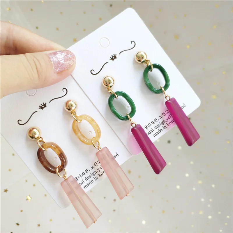 Korea Handmade Princess Resin Geometric Fall Winter Women Drop Earrings Bangle Earrings Fashion Jewelry-JQDPER280D5
Korea Handmade Princess Resin Geometric Fall Winter Women Drop Earrings Bangle Earrings Fashion Jewelry-JQDPER280D5
