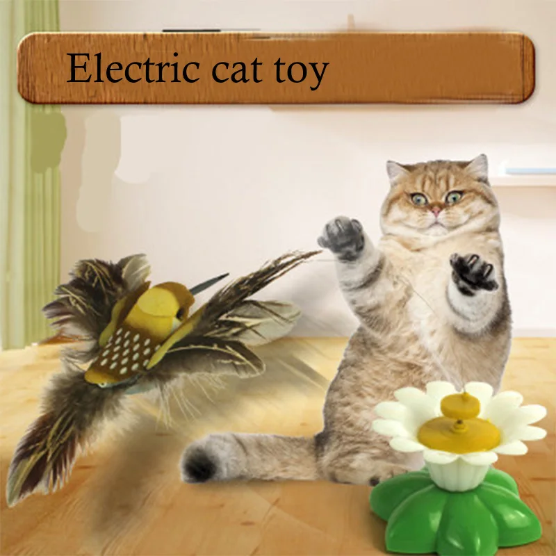 New Funny Pet Flying Butterfly Round Flower Toys for Cats Electric Funny Cat Toy Nteractive Small Toy Pets Supplies
New Funny Pet Flying Butterfly Round Flower Toys for Cats Electric Funny Cat Toy Nteractive Small Toy Pets Supplies