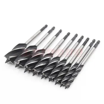 9PCS 10-26mm 4 Cutters Twist Drill Bit Set Wood Fast Cut Auger Carpenter Joiner Tool
9PCS 10-26mm 4 Cutters Twist Drill Bit Set Wood Fast Cut Auger Carpenter Joiner Tool