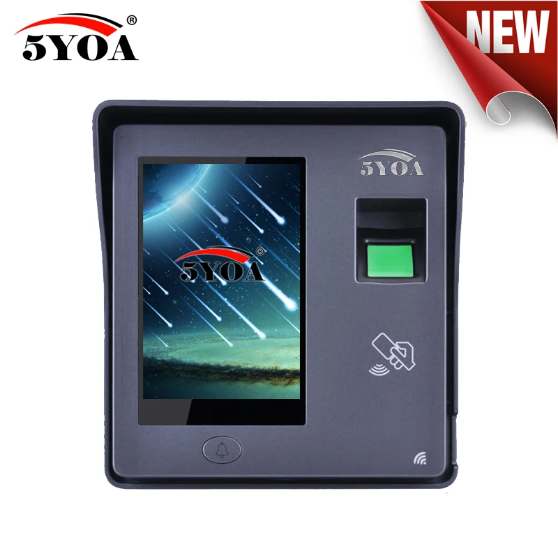 Fingerprint Access Control RFID Door Lock Garage Gate Opener System Machine Device 4" Totally touch screen
Fingerprint Access Control RFID Door Lock Garage Gate Opener System Machine Device 4" Totally touch screen