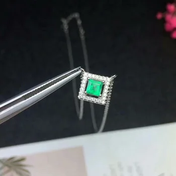 SHILOVEM 925 sterling silver real Natural Emerald Pendants classic fine Jewelry women wedding wholesale gift 4*4mm dlp040402agml
SHILOVEM 925 sterling silver real Natural Emerald Pendants classic fine Jewelry women wedding wholesale gift 4*4mm dlp040402agml