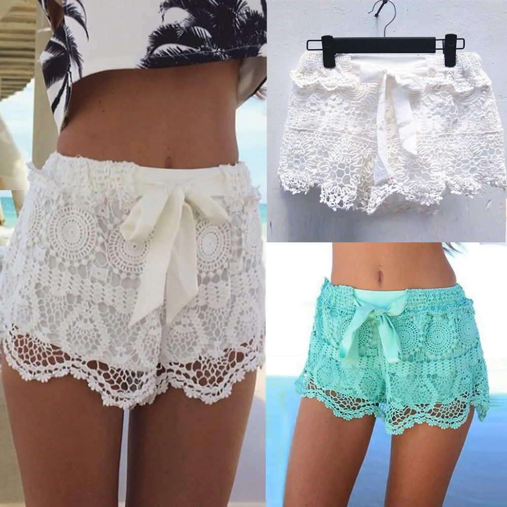 ZOGAA Women shorts Elastic Waist Lace Crochet Beach Mini Shorts Hot shorts Daily Casual shorts denim color dropship mesh shorts
ZOGAA Women shorts Elastic Waist Lace Crochet Beach Mini Shorts Hot shorts Daily Casual shorts denim color dropship mesh shorts