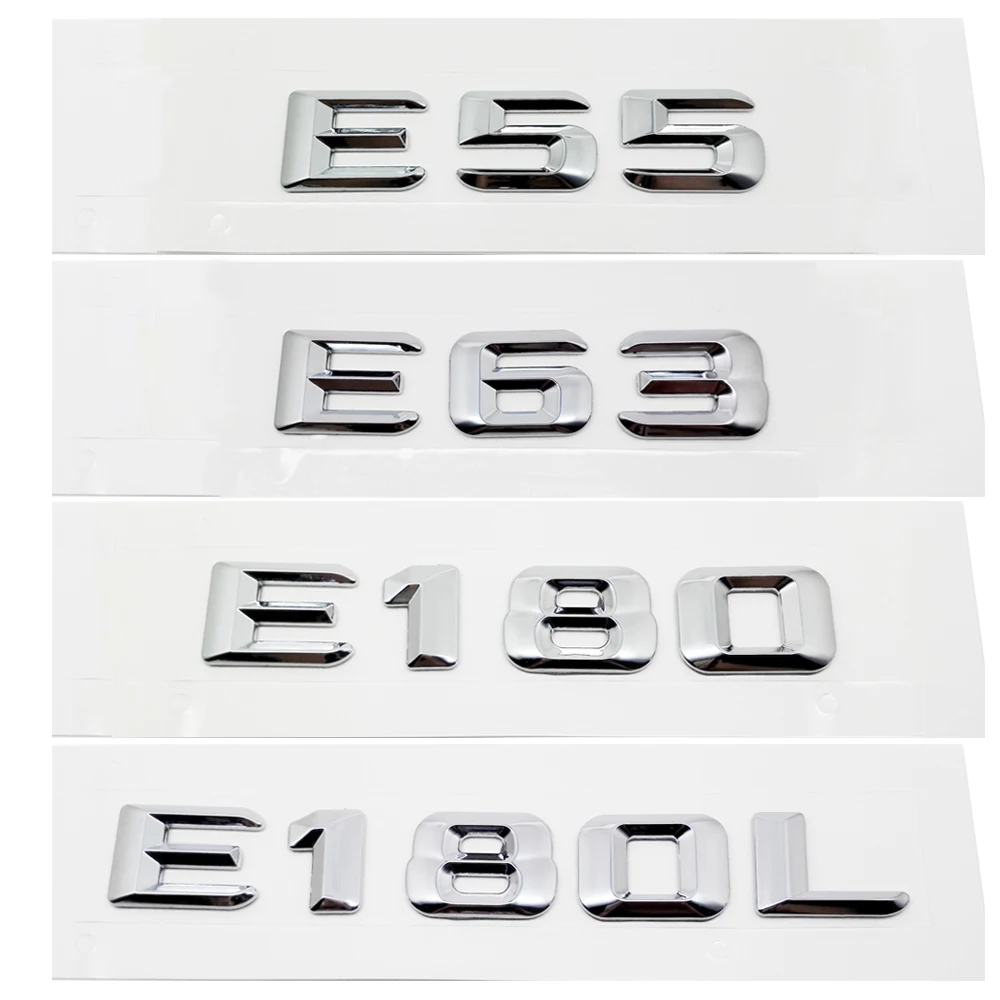 Car Styling Trunk Badge Decoration Automobiles Tail Sticker For Mercedes Benz W203 W210 E Class E55 E63 E180L E200L E220 E230
Car Styling Trunk Badge Decoration Automobiles Tail Sticker For Mercedes Benz W203 W210 E Class E55 E63 E180L E200L E220 E230